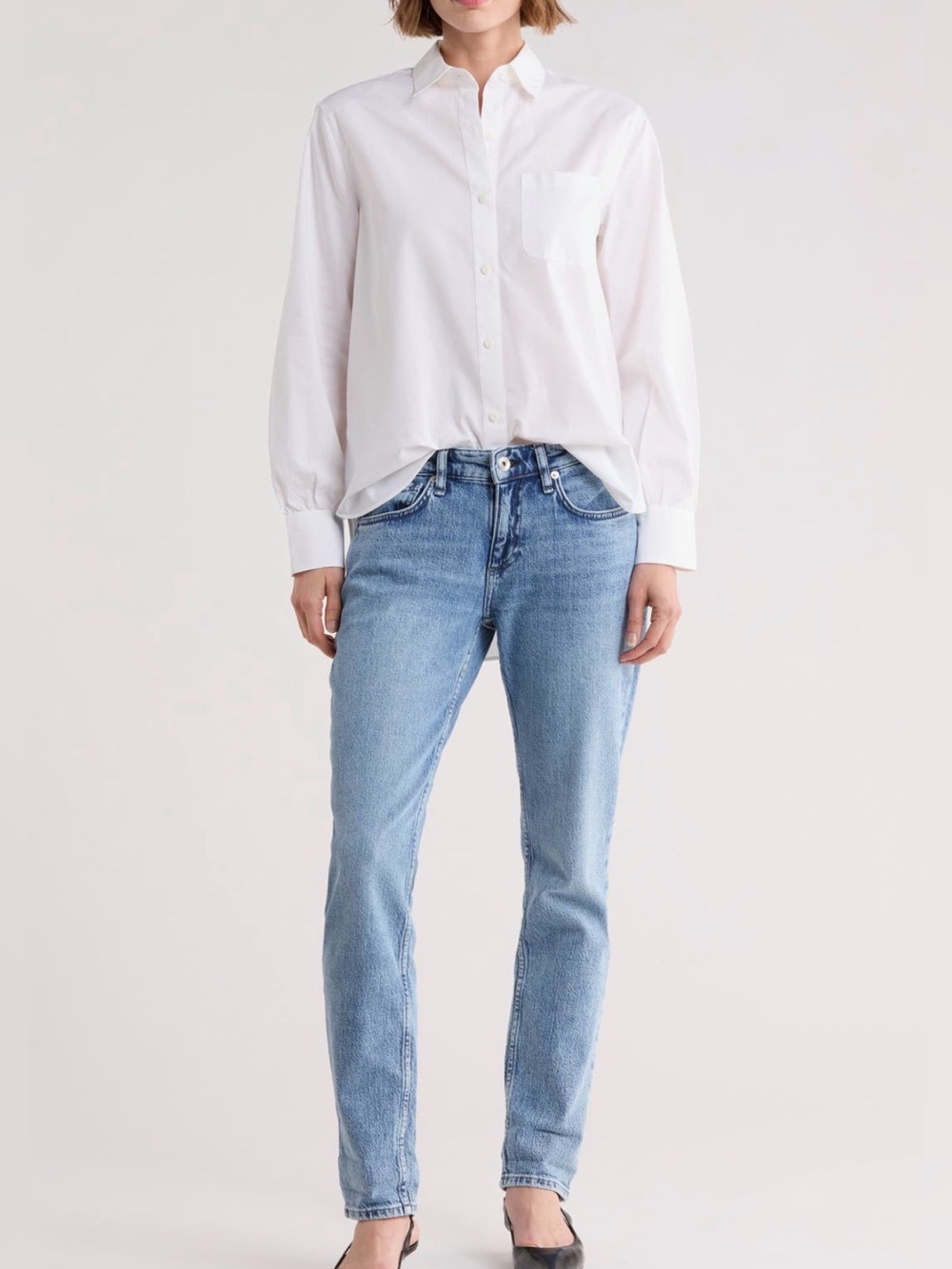 Rag & Bone Dylan Low Rise Boyfriend Jeans โ Size 28